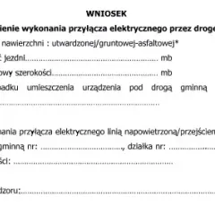 Wniosek o Przyłączenie Prądu do Działki - Czas Oczekiwania i Formalności