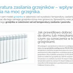 Temperatura wody w grzejnikach Ile powinna wynosić