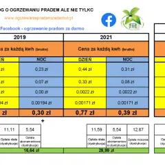 Enea G12 cennik: Aktualne ceny energii elektrycznej z taryfy G12 