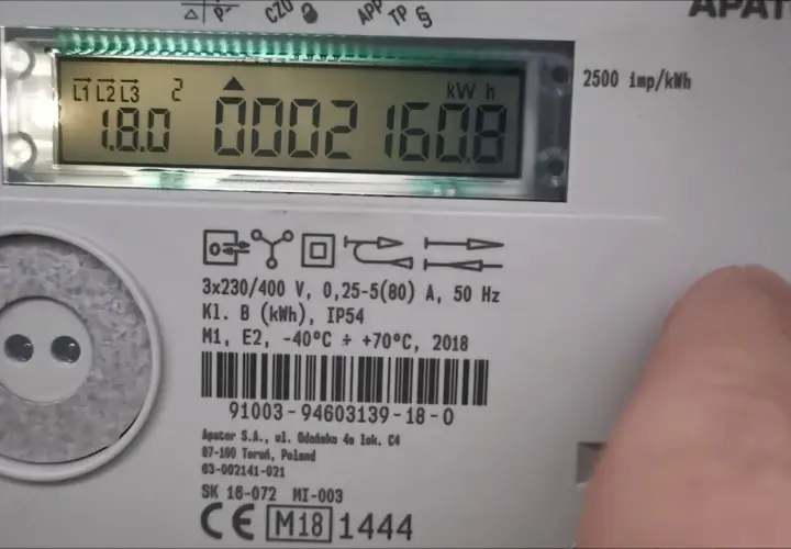 Oznaczenia i kody na liczniku energii elektrycznej PGE - Jak je odczytać i podać stan licznika?