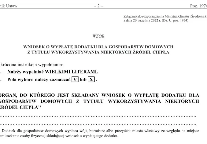 Dodatek na opał drzewny Jak otrzymać dofinansowanie drewna