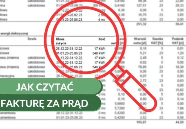 Jak czytać fakturę za prąd i unikać nieprzyjemnych niespodzianek