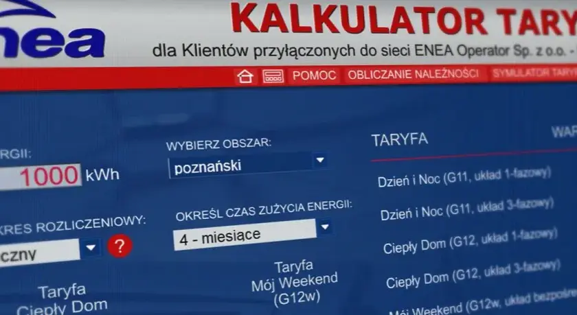 Kalkulator Zużycia Prądu ENEA - Oblicz Koszty Energii z Kalkulatorem Zużycia Prądu ENEA