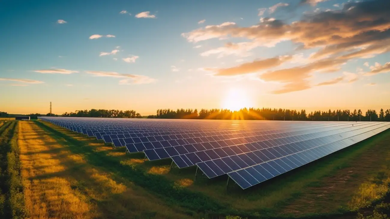 Zdjęcie Farma fotowoltaiczna 1 ha: Inwestycja w energii odnawialnej 
