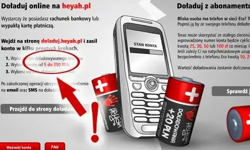 Zdjęcie Heyah przedłużenie konta - jak przedłużyć ważność konta w Heyah